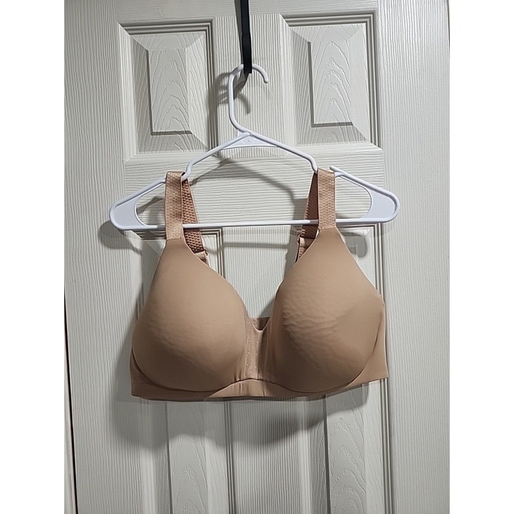 Ambrielle Bra 40D Nude Beige Lightly Lined Wirefree Full Coverage‎ Comfort